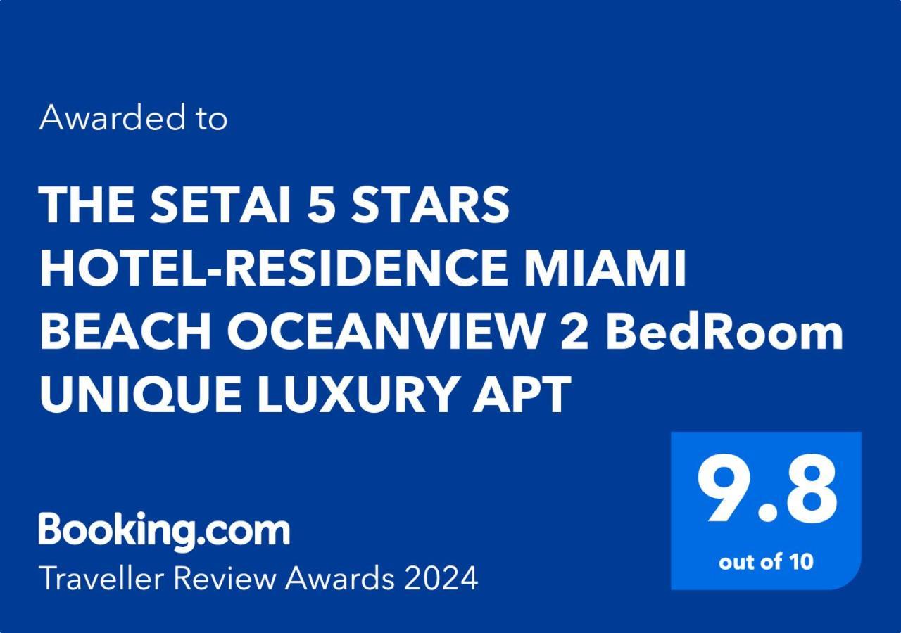 Apartahotel The Setai 5 Stars Hotel-residence Miami Oceanview 2 Bedroom Unique